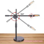 Overhead Tabletop Phone Stand with Boom Arm