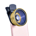2-in-1 Phone Lens: 0.45x Wide Angle + 12.5x Macro (49mm)