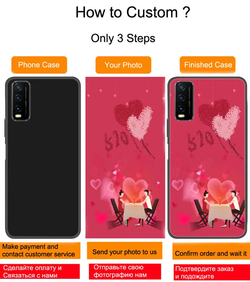 Custom Phone Cases For TCL 50 SE 40 NxtPaper 4G DIY Photo Design Back Cover For TCL 40 SE 50 XE 5G 505 50SE Case Picture Image