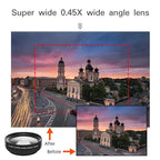 2-in-1 Phone Lens: 0.45x Wide Angle + 12.5x Macro (49mm)