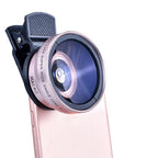 2-in-1 Phone Lens: 0.45x Wide Angle + 12.5x Macro (49mm)