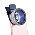 2-in-1 Phone Lens: 0.45x Wide Angle + 12.5x Macro (49mm)