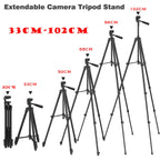 Lightweight Phone Tripod with Bluetooth Remote