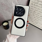 Retro Fold Ring Bracket Magnetic Leather case for Oneplus 15 13 13R 13T 12 12R 11 11R ACE 5 3 2 Pro Shockproof for Magsafe Cover