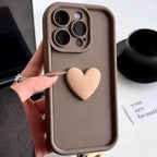 3D Love Heart Ear Case For Xiaomi 14T Pro 14 13T 12 13 11 Lite 5G NE 12T POCO X7 X6 Pro X5 M7 M6 F5 F7 Mi 15 Ultra Silicon Cover