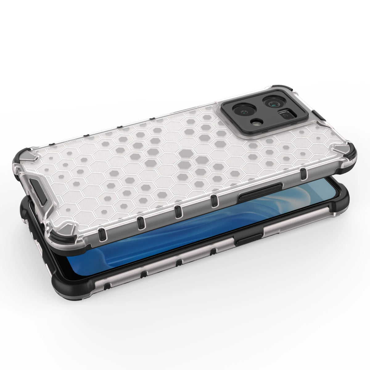 For OPPO Reno 7 4G Case Luxury Hybrid Armor Shockproof Phone Case For OPPO Reno7 CPH2363 6.43" Transparent Protection Back Cover