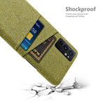OnePlus 9RT For OnePlus 9RT 5G Case OnePlus 9RT 9R 10 Pro 10R ACE Dual Card Fabric Cloth Cover OnePlus Nord 2 5G CE 2 Lite 2T