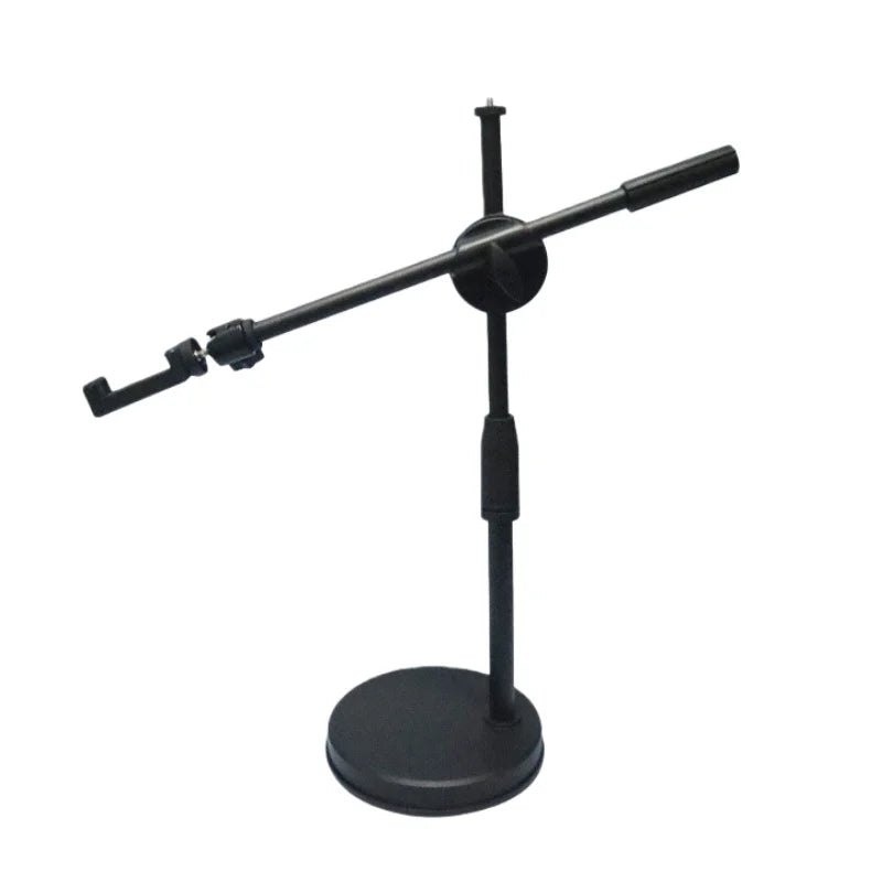 Overhead Tabletop Phone Stand with Boom Arm