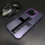 Fashion Black Cross Phone Case for IPhone 16e 16 15 14 13 12 11 Mini Pro Max X XR XSMAX 8 7 Plus Anti Fall Matte Back Cover