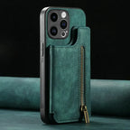 For Oneplus13 One Plus 15 12 13R Zipper Leather Case Magnet Wallet Card Back Etui Oneplus 15 Case Phone 1+ 13 One Plus 15R Funda