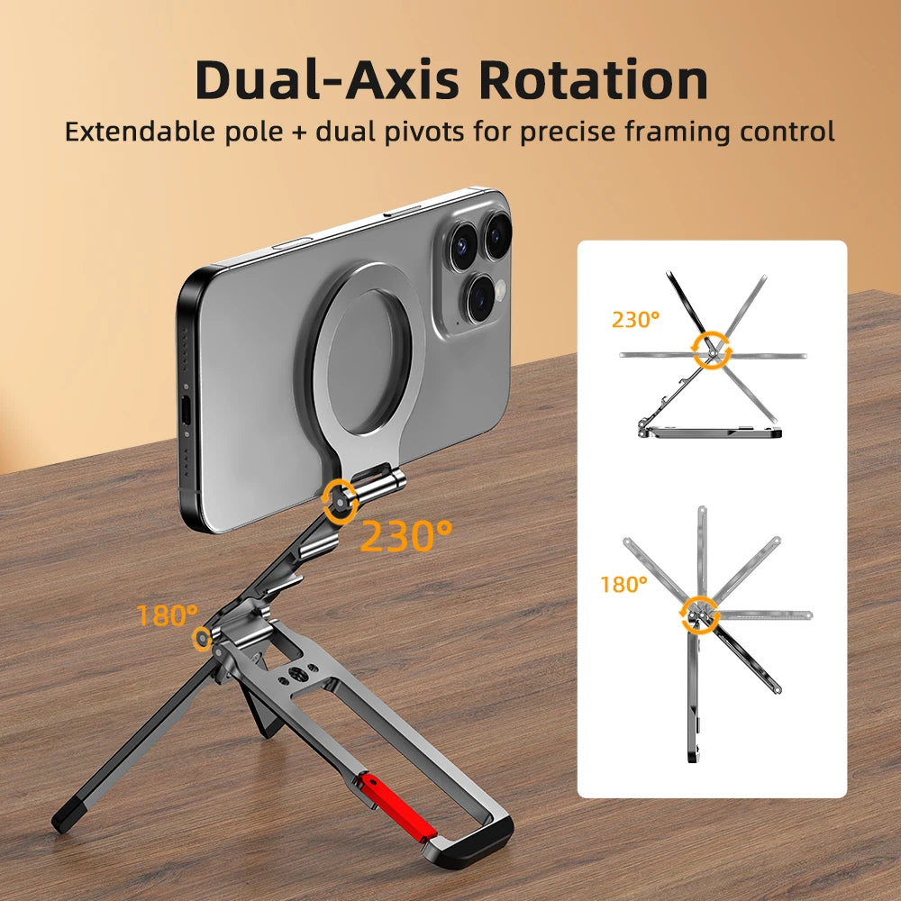 Magnetic Carabiner Phone Tripod (MagSafe)
