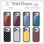 New Wildflower 3D Musical Polka point Phone Case for iPhone 17ProMax 12 13 14 15 16 17 Pro Max Plus Air funny Luxury WF Cover