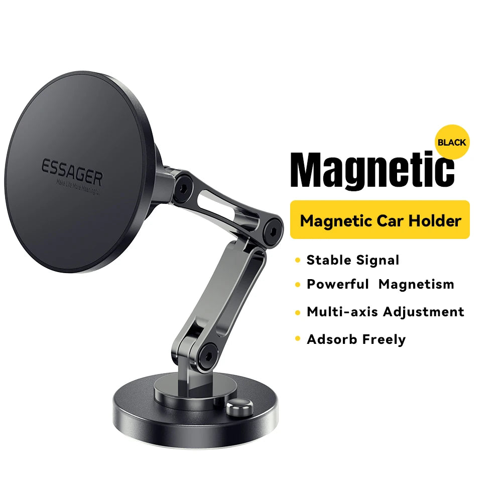 Essager Magnetic Car Phone Holder, Charging & Non-Charging Options
