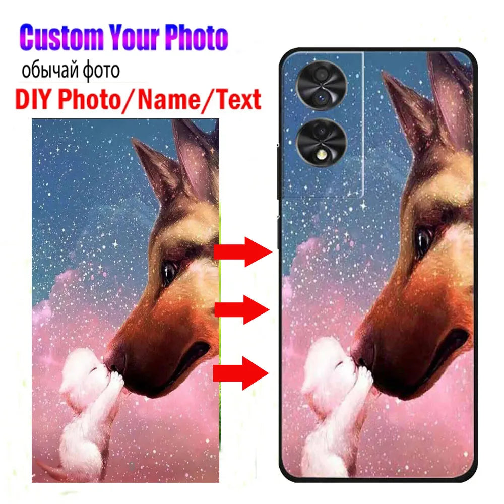 Custom Phone Cases For TCL 50 SE 40 NxtPaper 4G DIY Photo Design Back Cover For TCL 40 SE 50 XE 5G 505 50SE Case Picture Image
