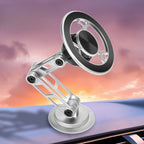 Car Mechanical Arm Phone Holder Universal Auto Interior Accessory Easy Install Safe Driving Gadget 360° Rotatable Magnetic Mount