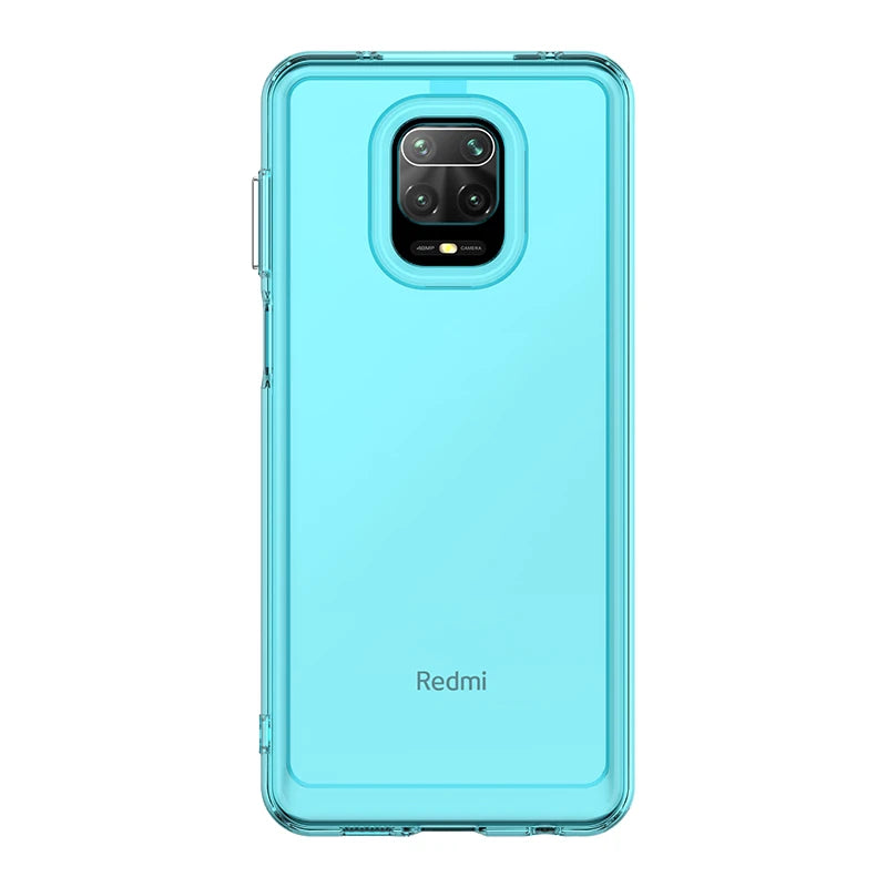 Candy Shockproof Silicone Bumper Phone Case For Redmi Note 9 Pro 4G/Note 9 Pro Max/Note 9S/Note 10 Lite/Poco M2 Pro