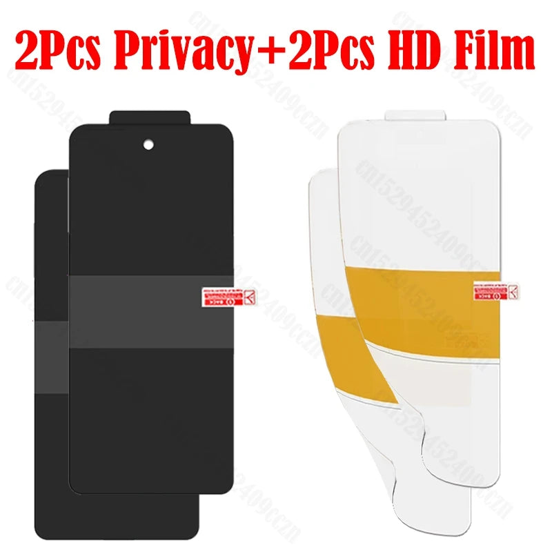 Privacy Anti Spy Peeping Hydrogel Protective Film For Motorola Moto G85 HD Hydrogel Film Screen Protector For Moto G85