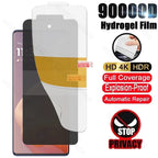 Privacy Anti Spy Peeping Hydrogel Protective Film For Motorola Moto G85 HD Hydrogel Film Screen Protector For Moto G85