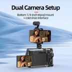 Phone Holder & Teleprompter for DJI Osmo Pocket 3 / 4