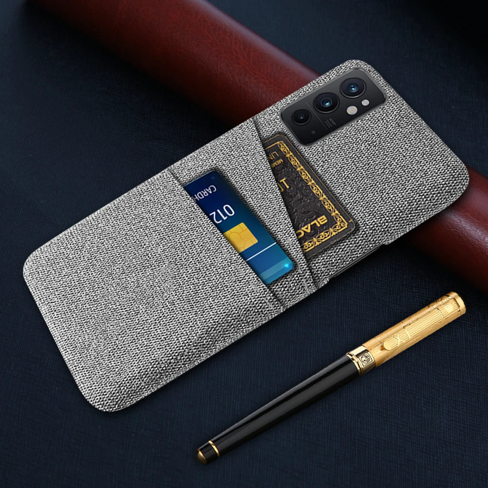 OnePlus 9RT For OnePlus 9RT 5G Case OnePlus 9RT 9R 10 Pro 10R ACE Dual Card Fabric Cloth Cover OnePlus Nord 2 5G CE 2 Lite 2T