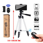 Mini Aluminium Phone Tripod with Bluetooth Remote