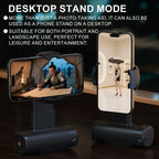 Selfie Camera Assistant: Phone Stand with Tri-Colour Light & Remote