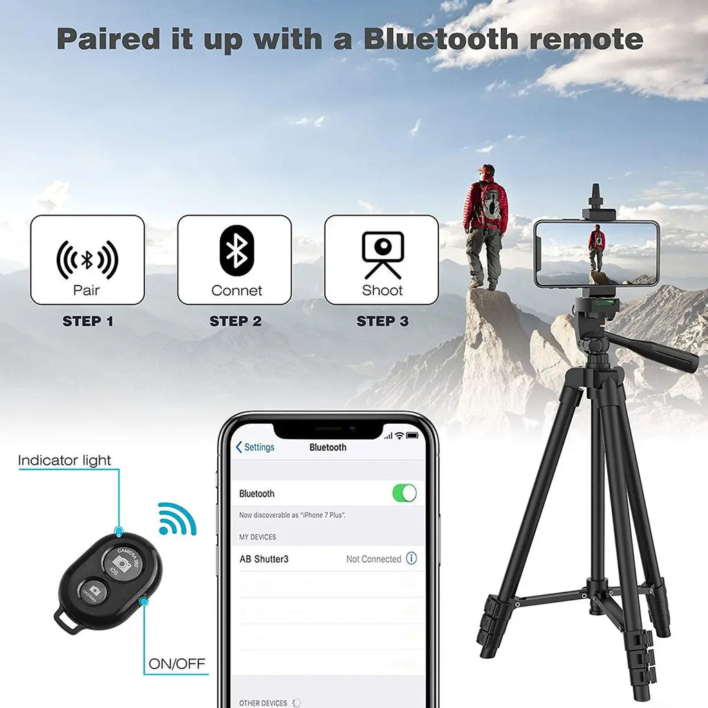 Flexible Phone Tripod Stand for Live Streaming