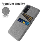 OnePlus 9RT For OnePlus 9RT 5G Case OnePlus 9RT 9R 10 Pro 10R ACE Dual Card Fabric Cloth Cover OnePlus Nord 2 5G CE 2 Lite 2T