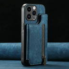 For Oneplus13 One Plus 15 12 13R Zipper Leather Case Magnet Wallet Card Back Etui Oneplus 15 Case Phone 1+ 13 One Plus 15R Funda