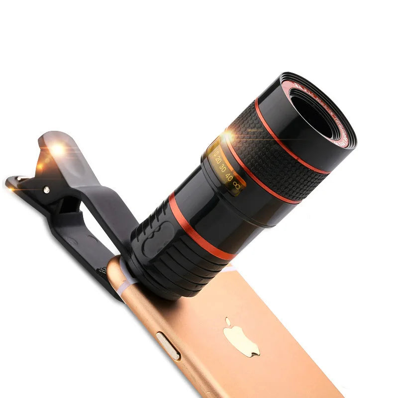 8x HD Telephoto Phone Lens with Effect Filters
