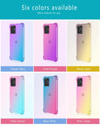 Shockproof Gradient Airbag TPU Case for Moto Moto Edge 50 Pro 40 Neo 30 Ultra Fusion Protective Cover Funda Coque
