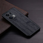 Case for Oppo Reno 13 12 11 Pro funda bamboo wood pattern Luxury Leather phone coque for OPPO Reno 13 12 11 F pro case capa