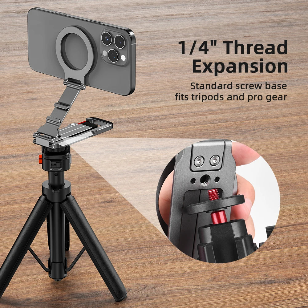 Magnetic Carabiner Phone Tripod (MagSafe)