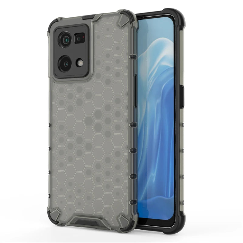 For OPPO Reno 7 4G Case Luxury Hybrid Armor Shockproof Phone Case For OPPO Reno7 CPH2363 6.43" Transparent Protection Back Cover