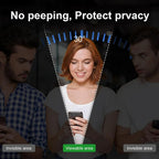 4-1Pcs Privacy Curved Tempered Glass Cover for Realme 14 Pro+ Anti-Spy/Peep Screen Protector on Realme14 Pro Plus Realme14Pro 5G
